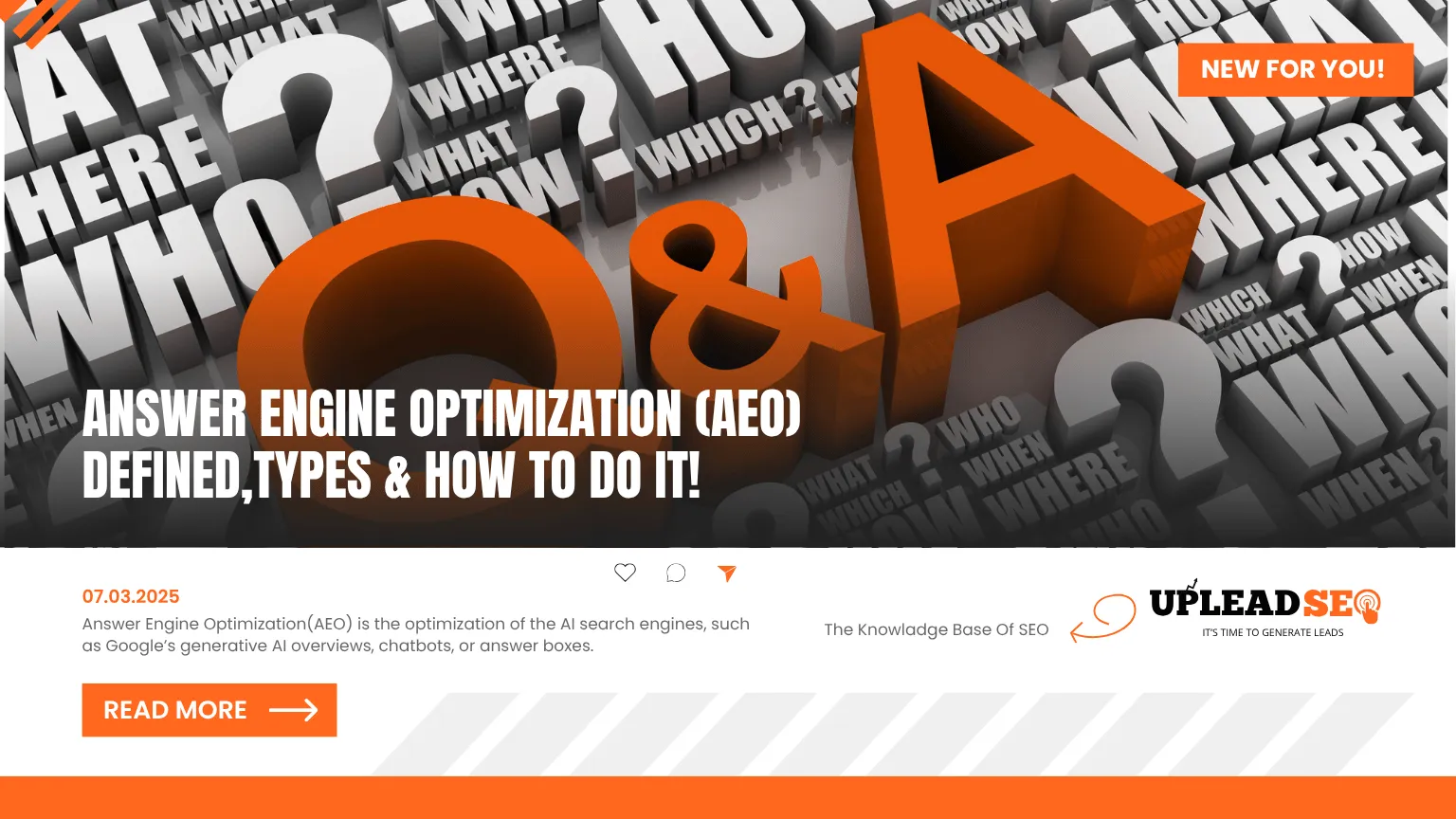 Answer Engine Optimization (AEO) Explained