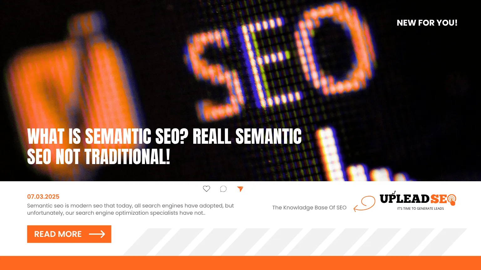 Visual breakdown of Semantic SEO elements including natural language processing, user intent analysis, and contextual relevance contrasting with traditional keyword-centric SEO strategies